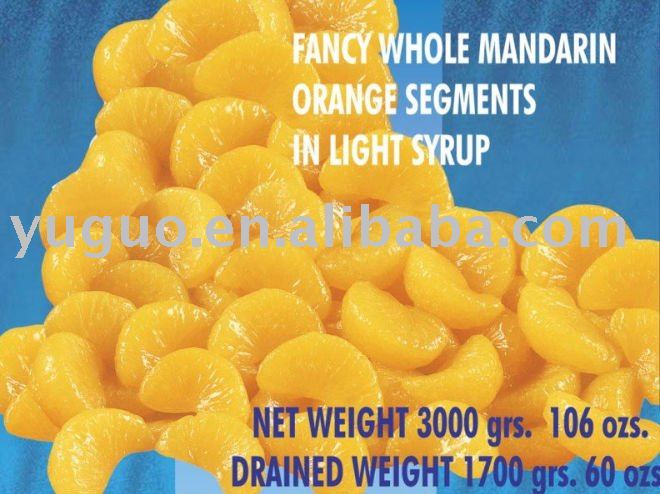 last 10 containers  Canned mandarin oranges
