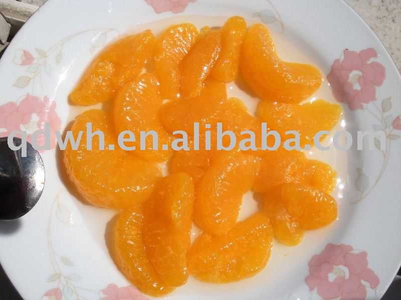  Canned  mandarin in  syrup 