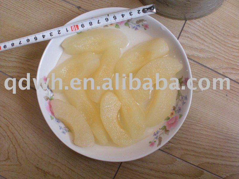 Canned pear slice in light syrup