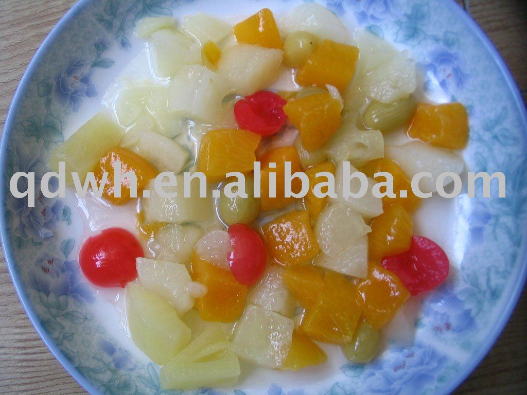 Fruit cocktail (canned mix fruit)