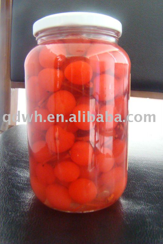 Canned red cherry E127