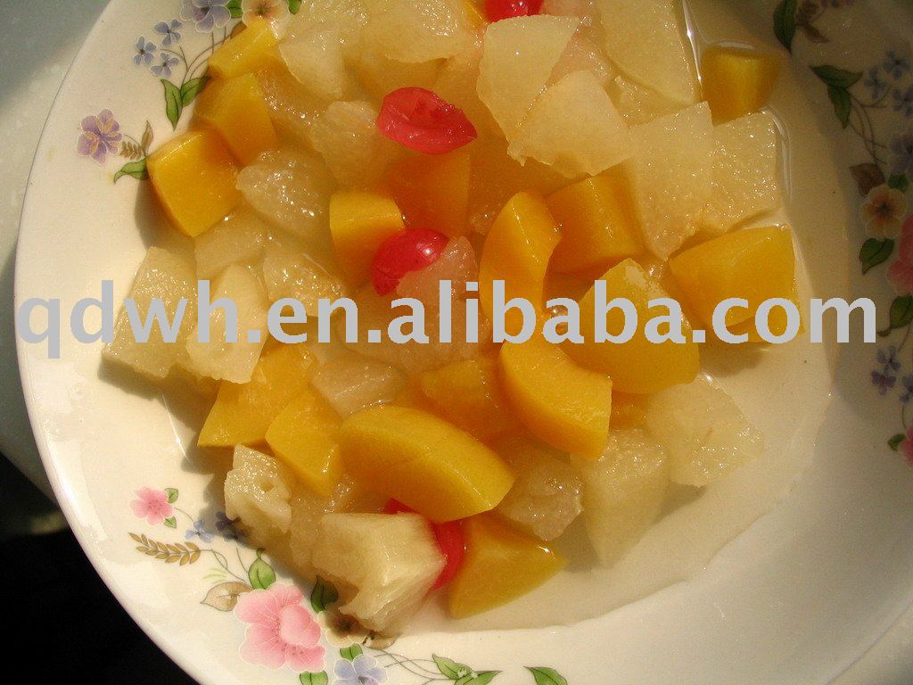 Fruit cocktail ( canned mix fruit )