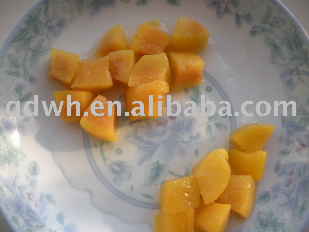 Canned Peach dices
