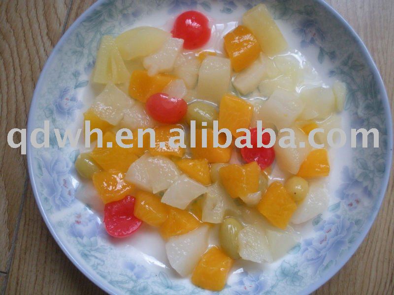 Canned Fruit cocktail (Canned mix fruit)