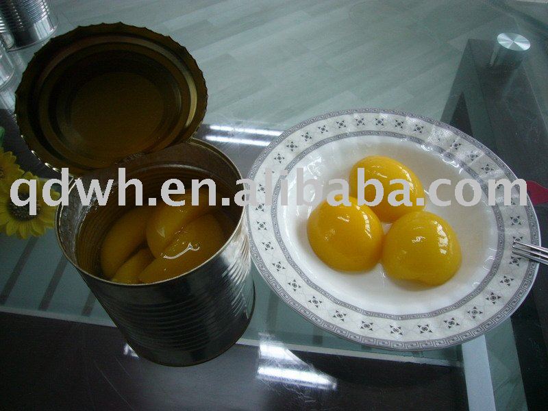 Canned peaches