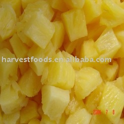 3005g/6 canned pineapple chunks in natural juice