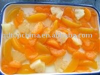 canned yellow peach in light syrup