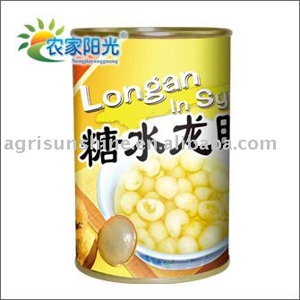 canned longan in syrup
