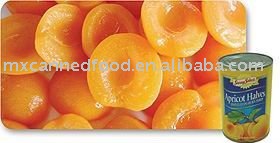 canned apricots in halves