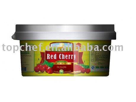 Topchef  Red Cherry Pie Filling(whole)