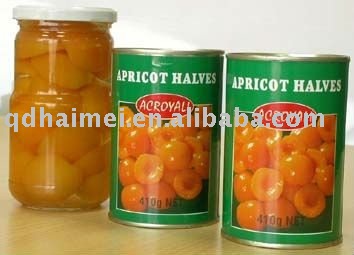 2011 high quality canned apricot in tin
