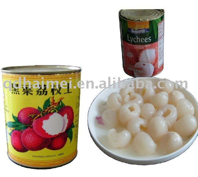 canned lichee