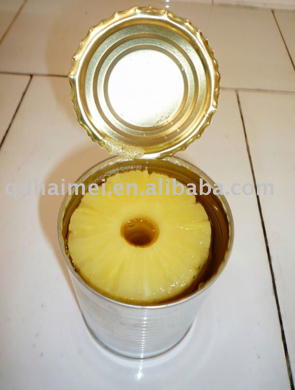  canned   pineapple  in  tin 