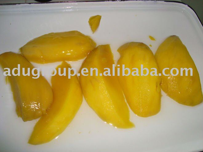 canned mango slice