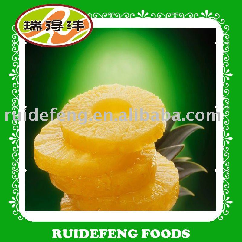 canned pineapple ananas slices in syrup