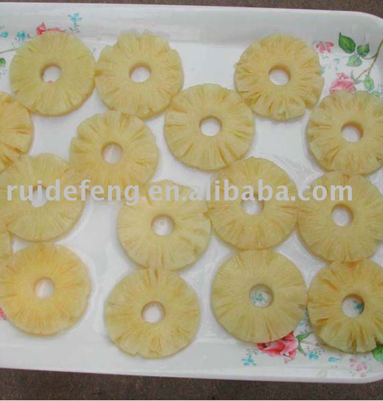 canned pineapple export in syrup slices