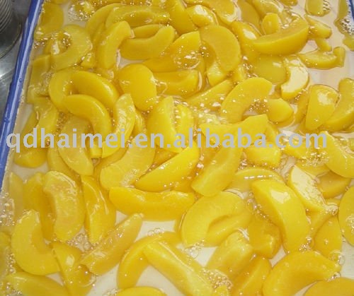 canned peach slices