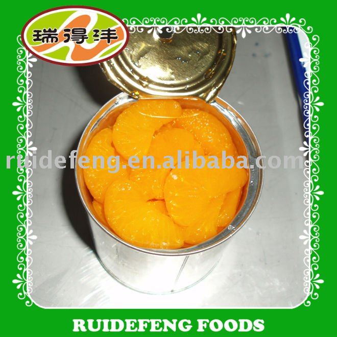312g canned mandarin orange in light syrup