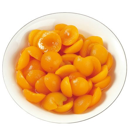 Canned Apricot in halves in light syrup,China price supplier - 21food