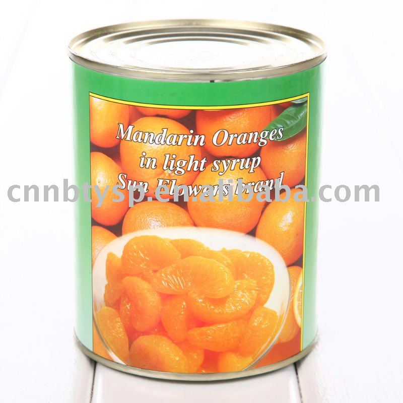 tinned orange