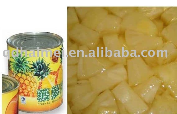 syrup pineapple fruit can