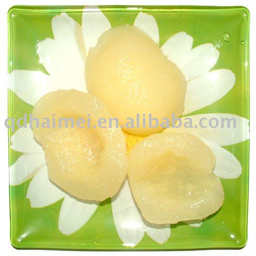 canned dangshan pear halves