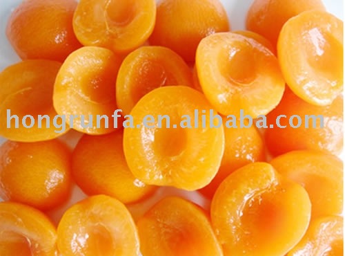 canned apricot