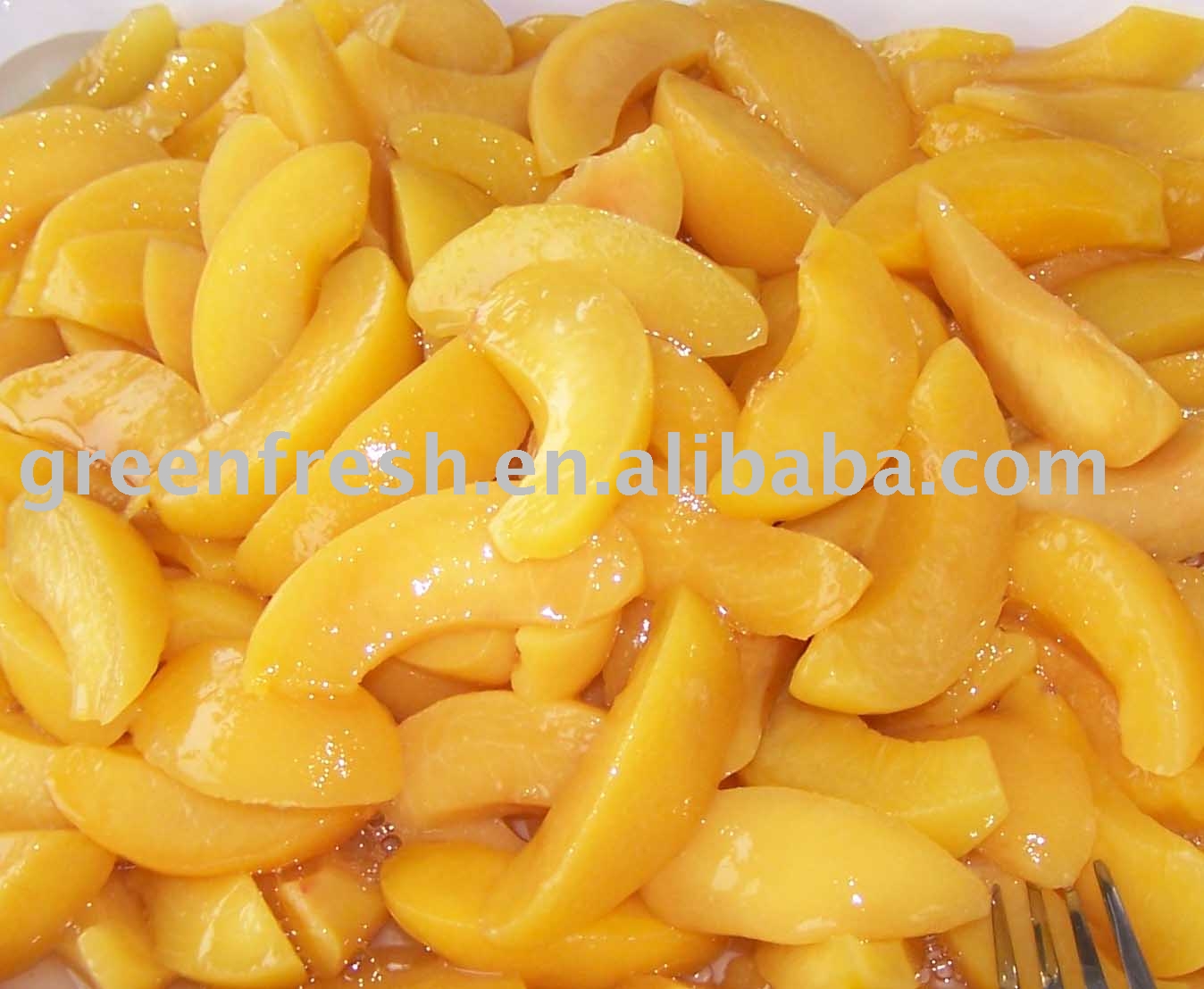 Canned Yellow Peaches Slice