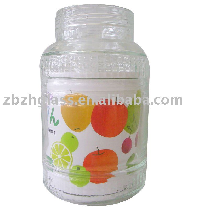 glass jar,glassware,glass canister ,glass sotrage jar