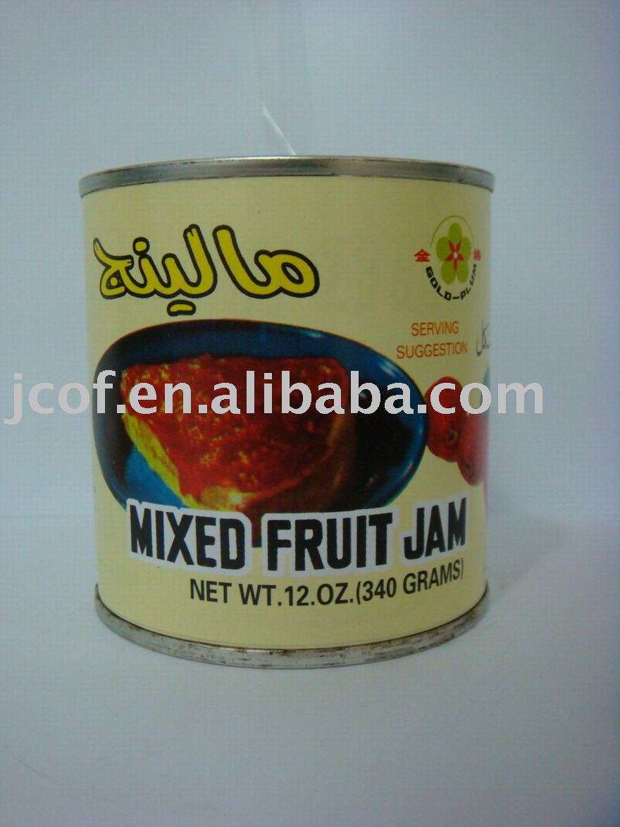  canned  food- mixed  fruit  jam (727)