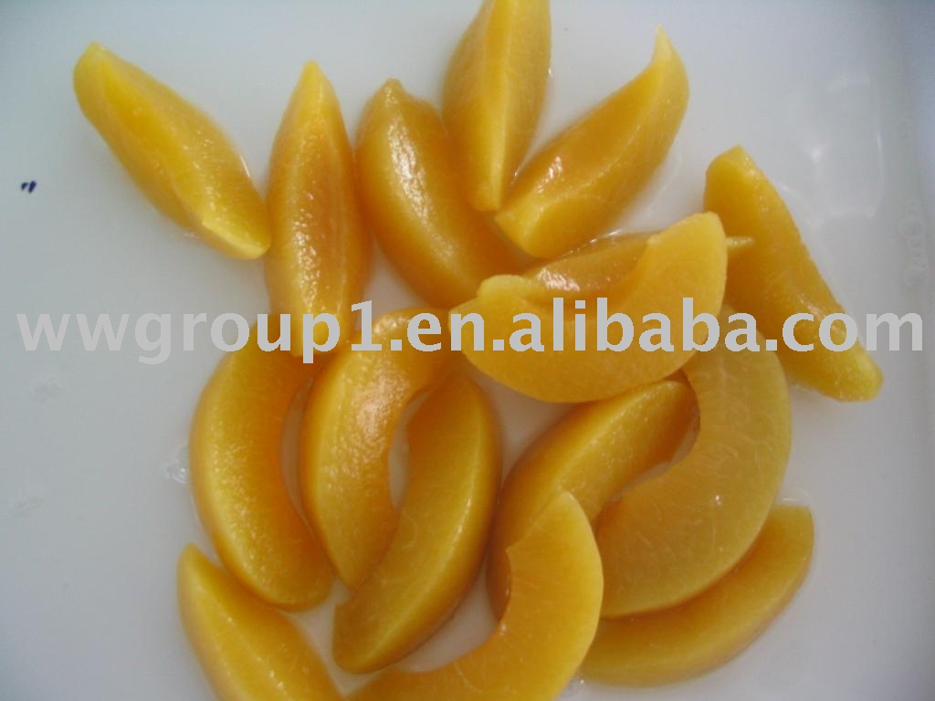 Canned Yellow Peach Slice