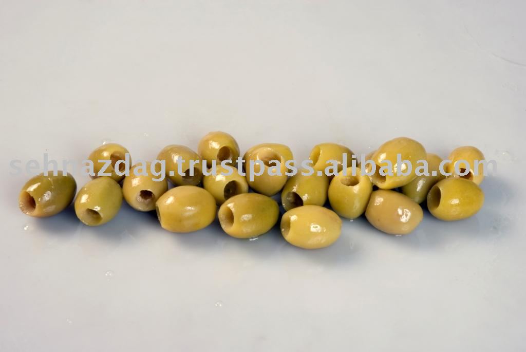 Pitted  Green Olives A12 size