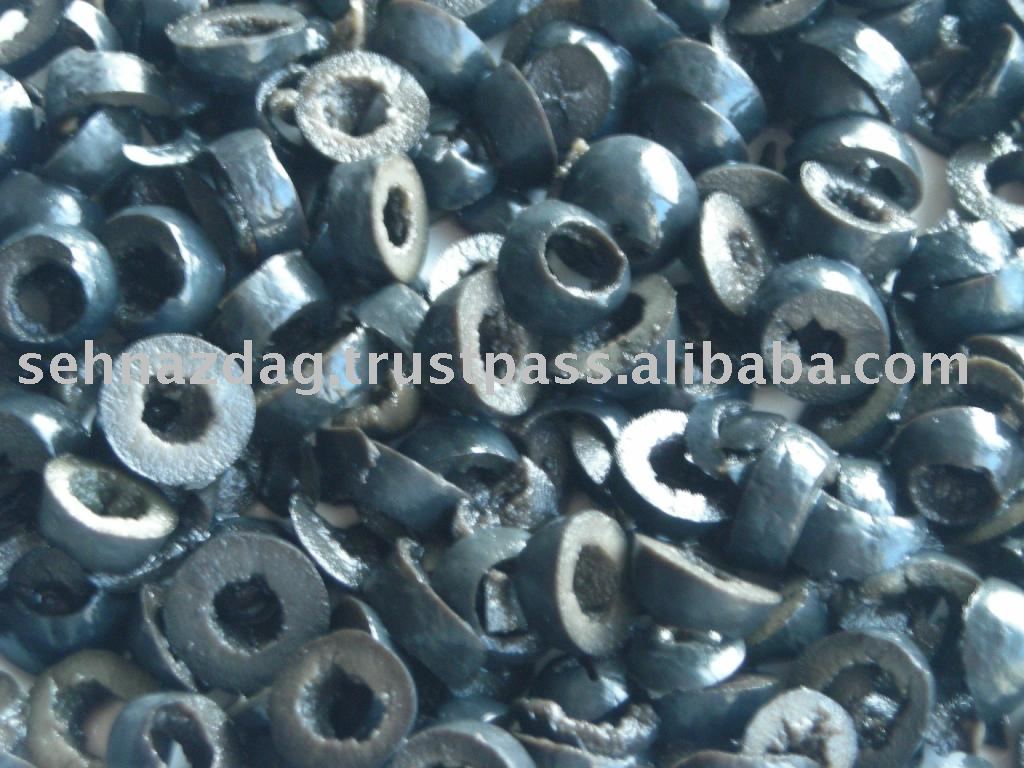 Sliced  Black Olives size1/2