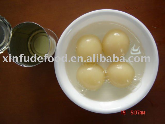 4250g canned white peach halves