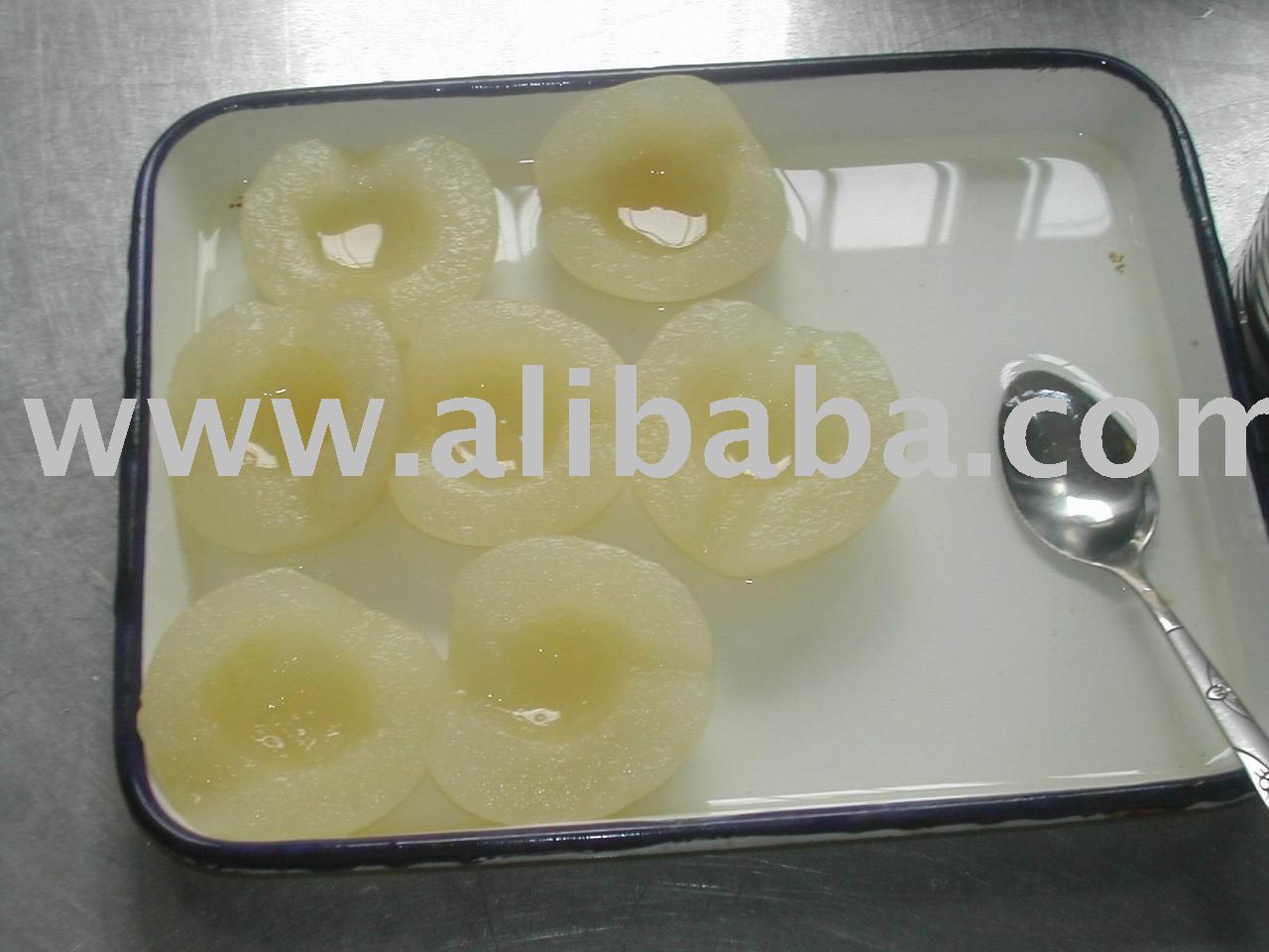 canned pear