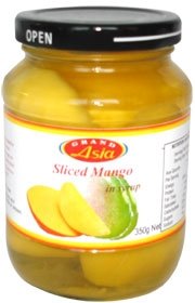 jarred  Sliced   Mango  in Syrup