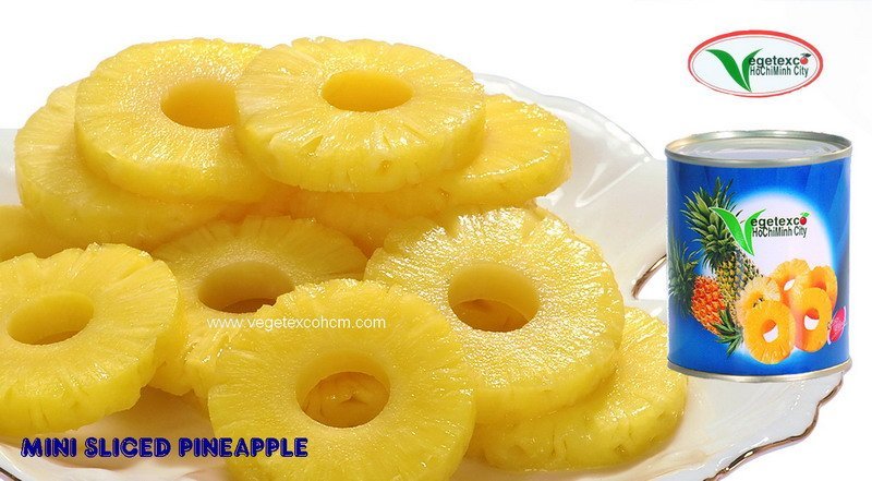 CANNED MINI SLICED PINEAPPLE