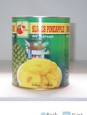 Slices Pineapple In Syrup A10