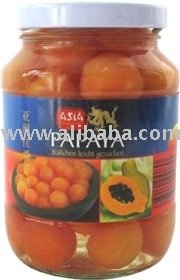 Papaya Ball in Syrup