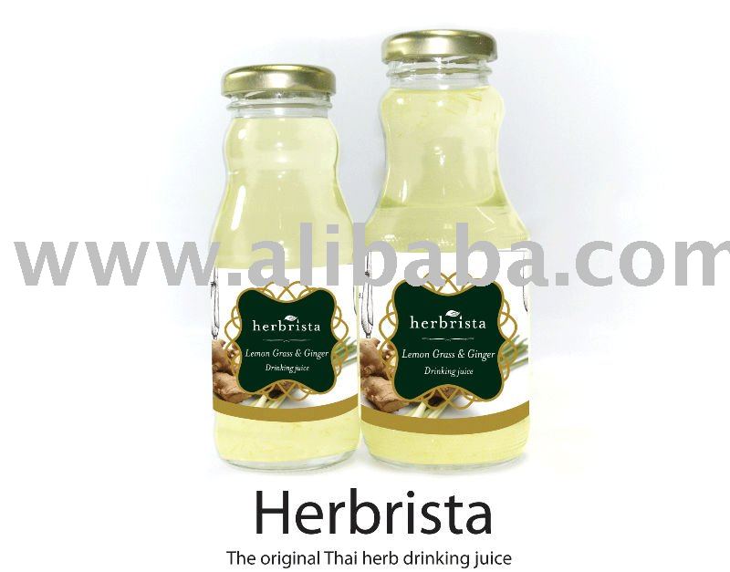 Lemon Grass with Fresh Ginger Drinking Juice "Herbrista" Brand