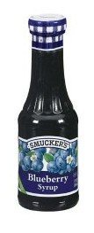 Smucker s Real Fruit  Blueberry   Syrup  - 12 oz  sugar