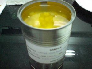 Canned whole kernel  sweet   corn  in  brine 