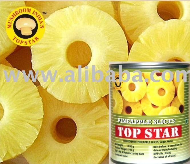 TOP STAR PINEAPPLE SLICES