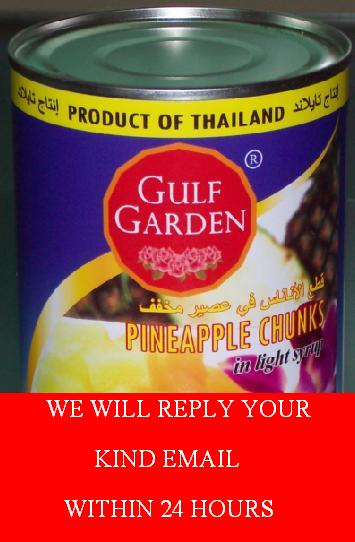 CANNED PINEAPPLE CHUNKS