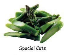 IQF Frozen Green Asparagus Special Cuts