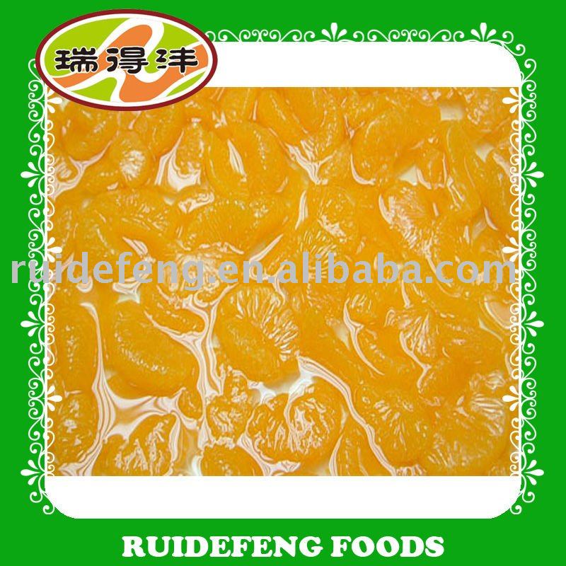 canned mandarin orange in syrup for orange juice