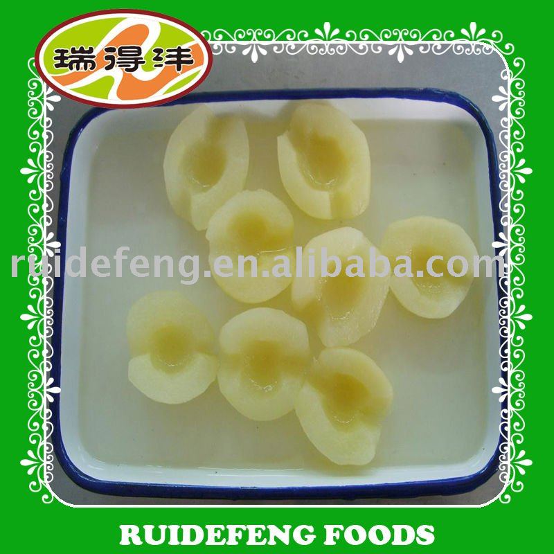canned snow pear in light syrup