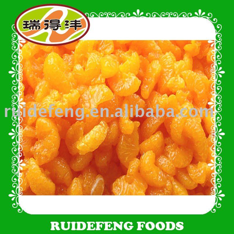 canned mandarin orange in syrup for fruit pulp