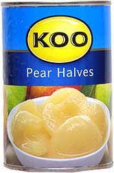 Koo Pear halves 450g Canned Fruit