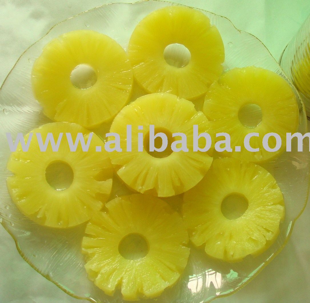 Canned Pineapples in Syrup